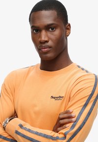 Superdry & Co ESSENTIAL LOGO RETRO - Longsleeve - dark spiced orange