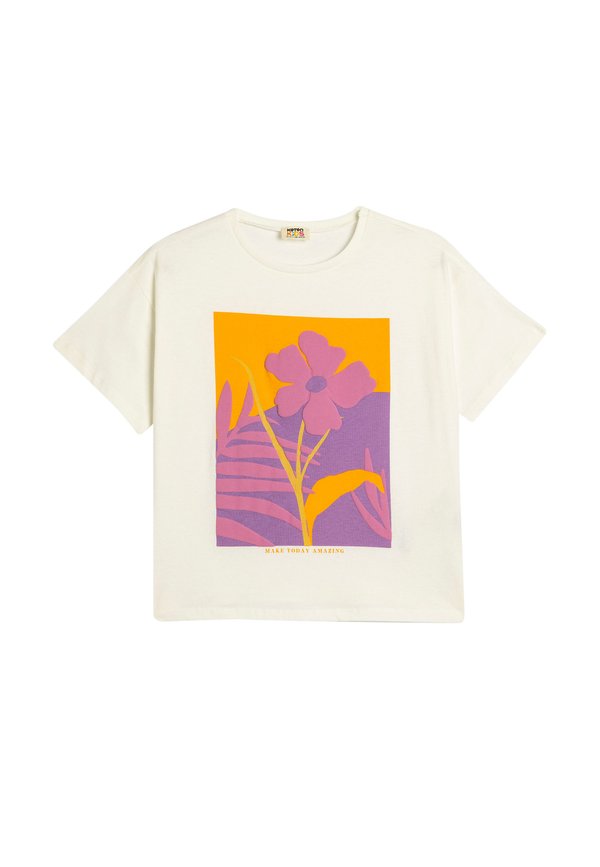 T-Shirt print - beige