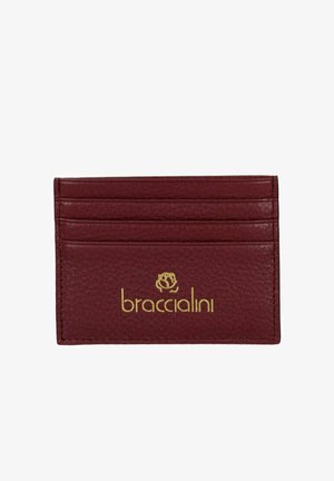 Braccialini Étui pour cartes de visite - bordeaux
