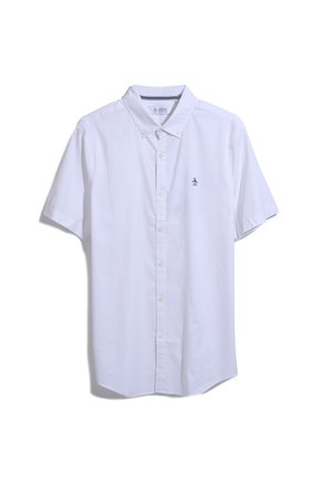 Original Penguin, SHORT SLEEVE OXFORD - Overhemd - bright white