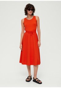 s.Oliver A-lijn rok - dunkelorange