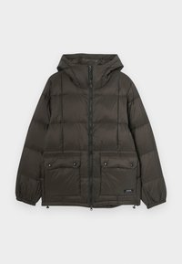 MOUNTAIN VOLUME HOOD JACKET UNISEX - Μπουφάν με πούπουλα - dark brown
