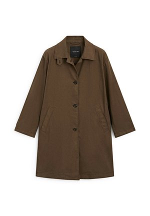 Massimo Dutti Classic coat - dark brown