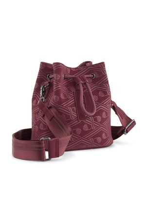 SENSE 1,5 L KLEINE BUCKET - Borsa a tracolla - ruby shimmer graphic