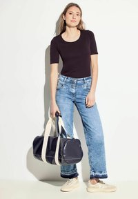 Cecil IN UNIFARBE - T-shirt basic - rot