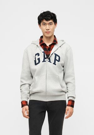 CORE ARCH - Pulover s kapuco - light heather grey