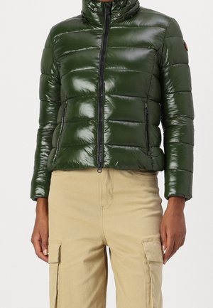 Winterjacke - dark green