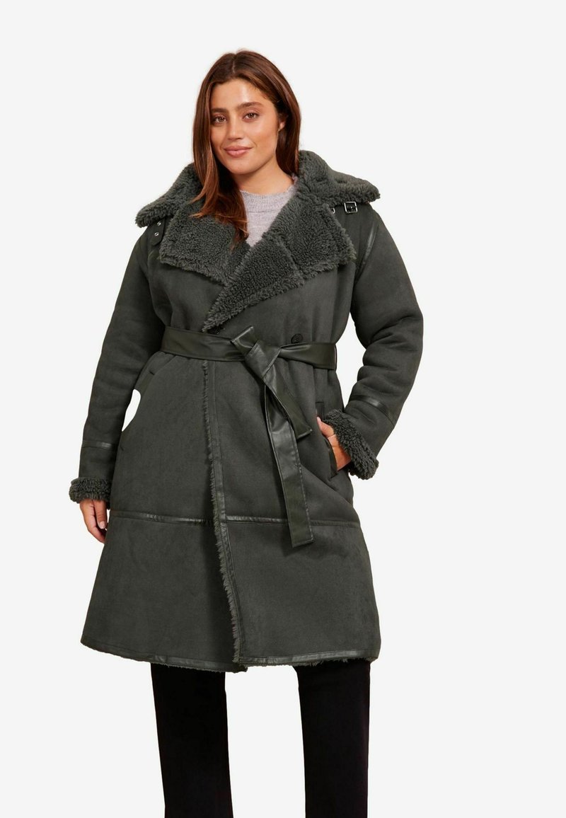 Friends Like These CURVE LONGLINE - REGULAR FIT - Vinterfrakke - grey