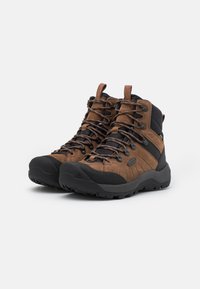 Keen REVEL IV MID POLAR - Botas para la nieve - dark earth/caramel cafe