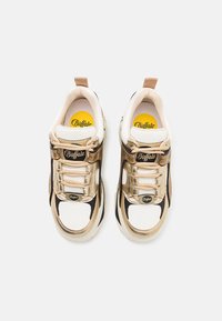 Buffalo Baskets basses - white/gold/black