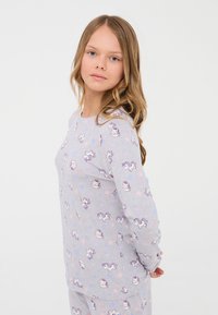 Terranova SET CON UNICORNI - Pigiama - var grigio chiaro melange