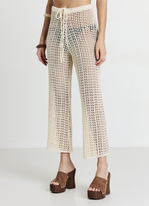 Calliope GINNICO - Pantalon classique - ecru chiaro