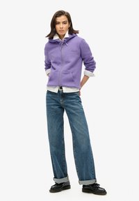 Superdry & Co Sweatjakke - bright purple marl