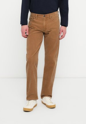 RELAXED STRAIGHT - Pantalon classique - palomino brown global
