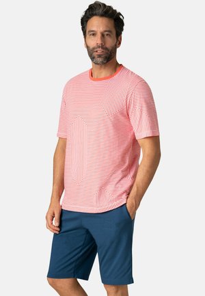 Eminence COL ROND - Nattøj sæt - imprimé rouge marine