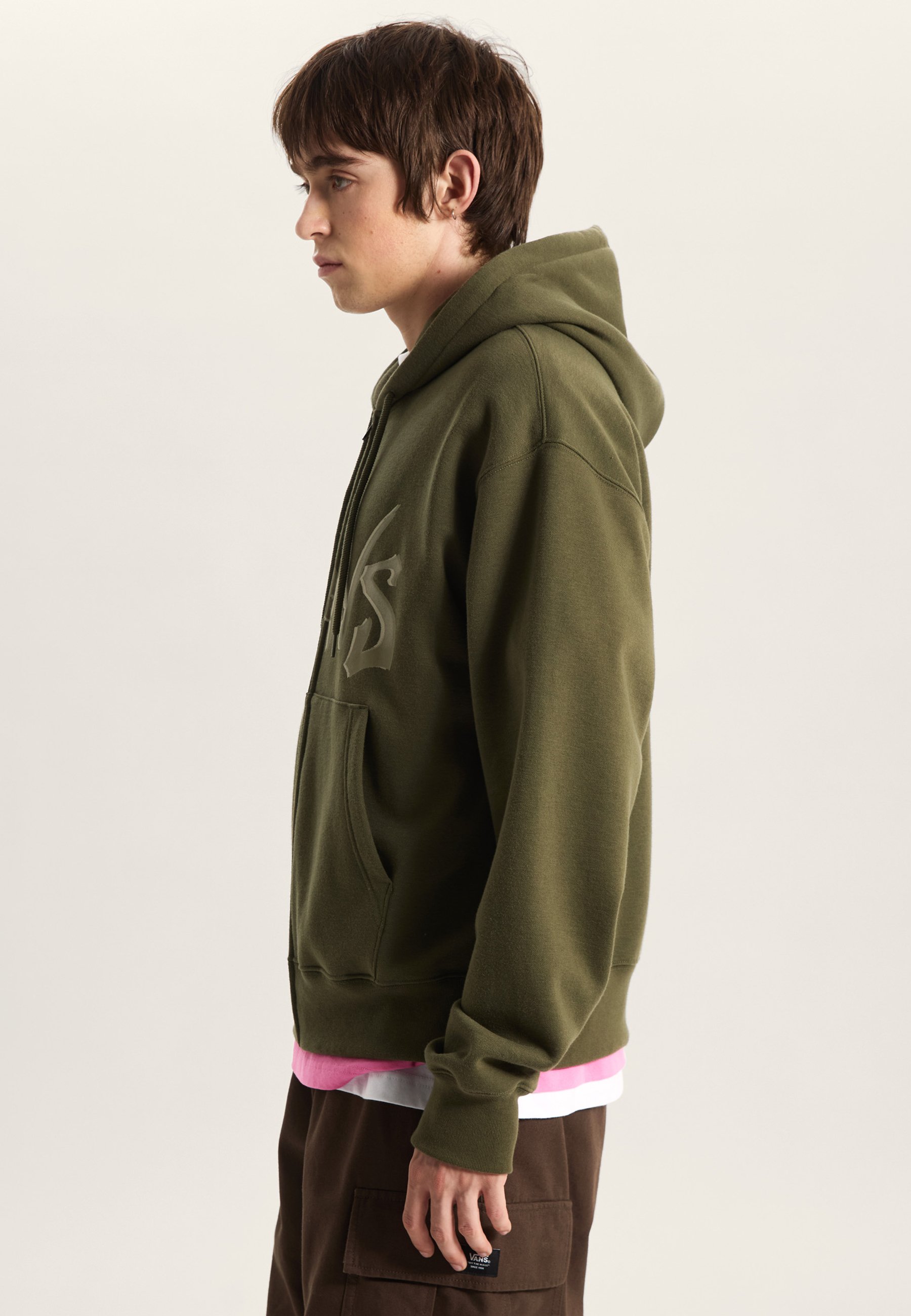 Vans 와일드 서클 풀 집업 스웨트셔츠
