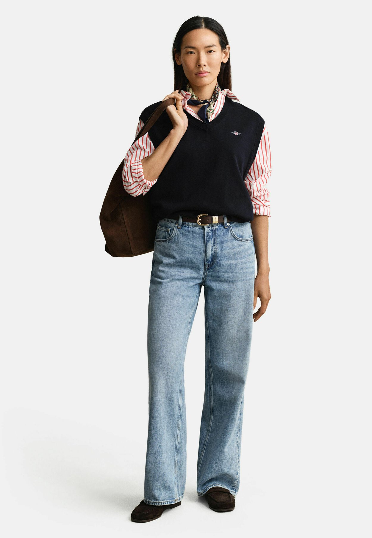 REL CLASSIC POPLIN STRIPED SHIRT
