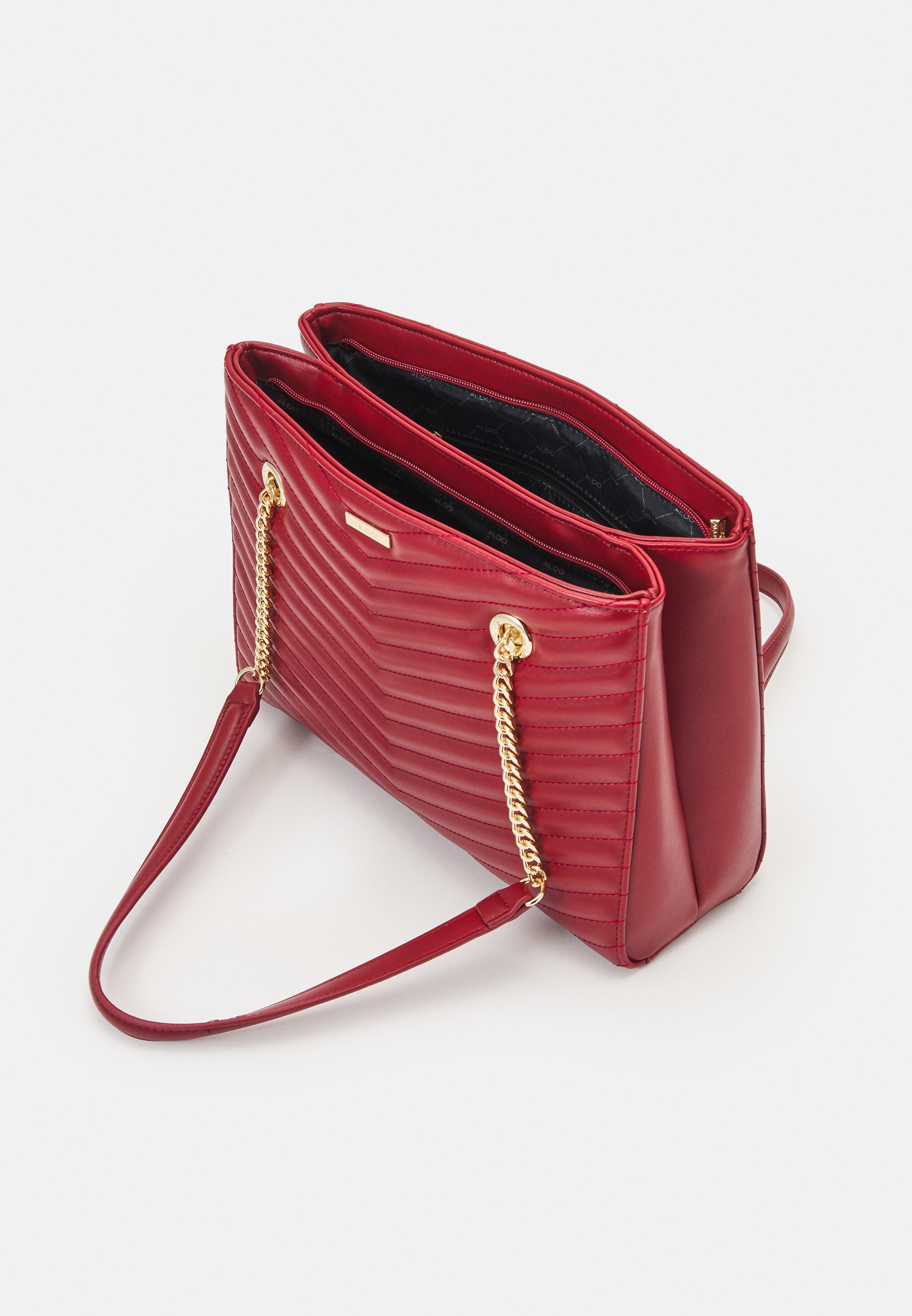 aldo red fanny pack