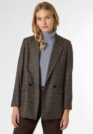 WARDLOW - Short coat - braun blau