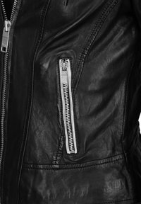 Maze MODERN MICO - Lederjacke - black/white