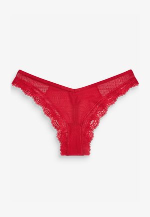 LASCANA 3 PACK - String - red/rood - Zalando.nl