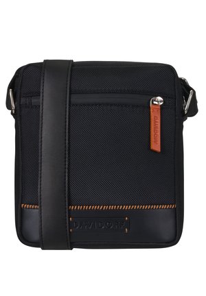 HOME RUN - Cross body bag - black/orange
