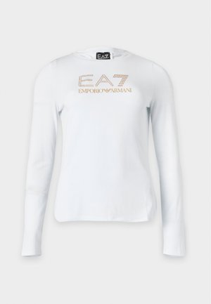 EA7 Emporio Armani, TRAIN EVOLUTION TEE - Hosszú ujjú felső - white