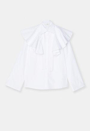 BITE Studios CURVED BLOUSE & PETAL SHAWL - Skjortebluser - white