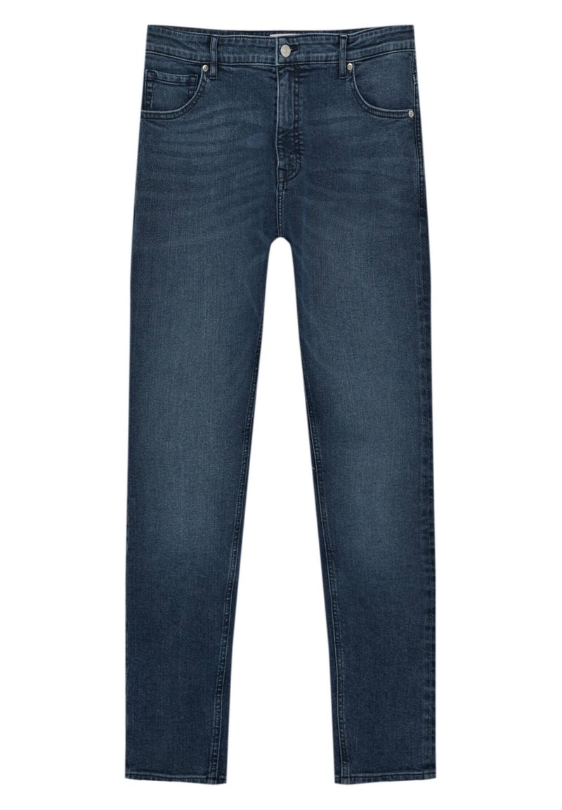 PULL&BEAR Slim fit jeans donkerblauw