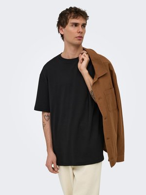 Only & Sons, NOBLE  - T-shirt basic - black