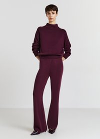 Calliope Stoffhose - bordeaux
