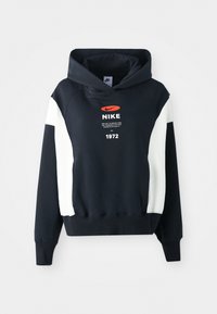 REMIX - Sweat à capuche - black/sail