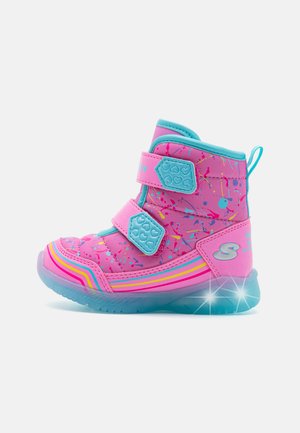LIGHT UP ILLUMI BRIGHTS - Stivali da neve  - lavender/pink