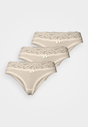 DAKOTA BRASILIAN 3 PACK - Slip - white