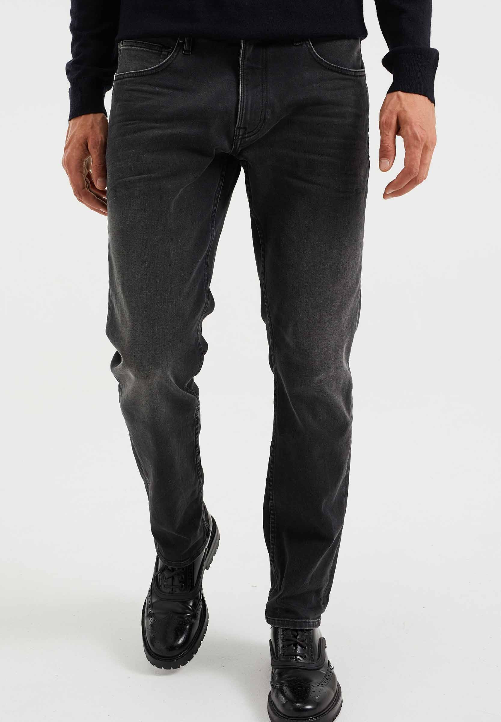 Straight leg jeans - dark grey 