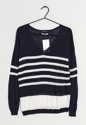 Mango Striktrøje - black