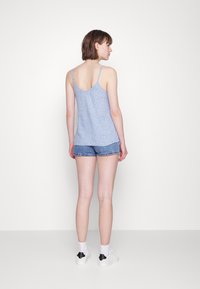 PIECES Tall PCNYA SLIP - Top - placid blue/white