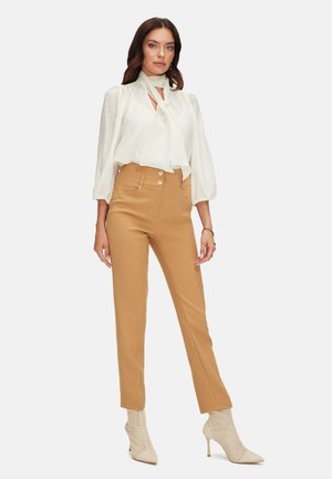 READY TO WEAR - Trousers - dark beige