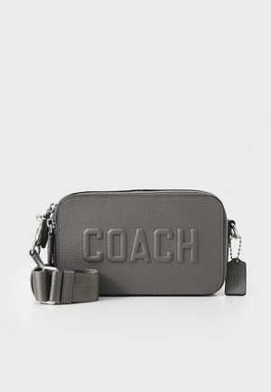 COACH, CHARTER SLIM CROSSBODY - Olkalaukku - charcoal