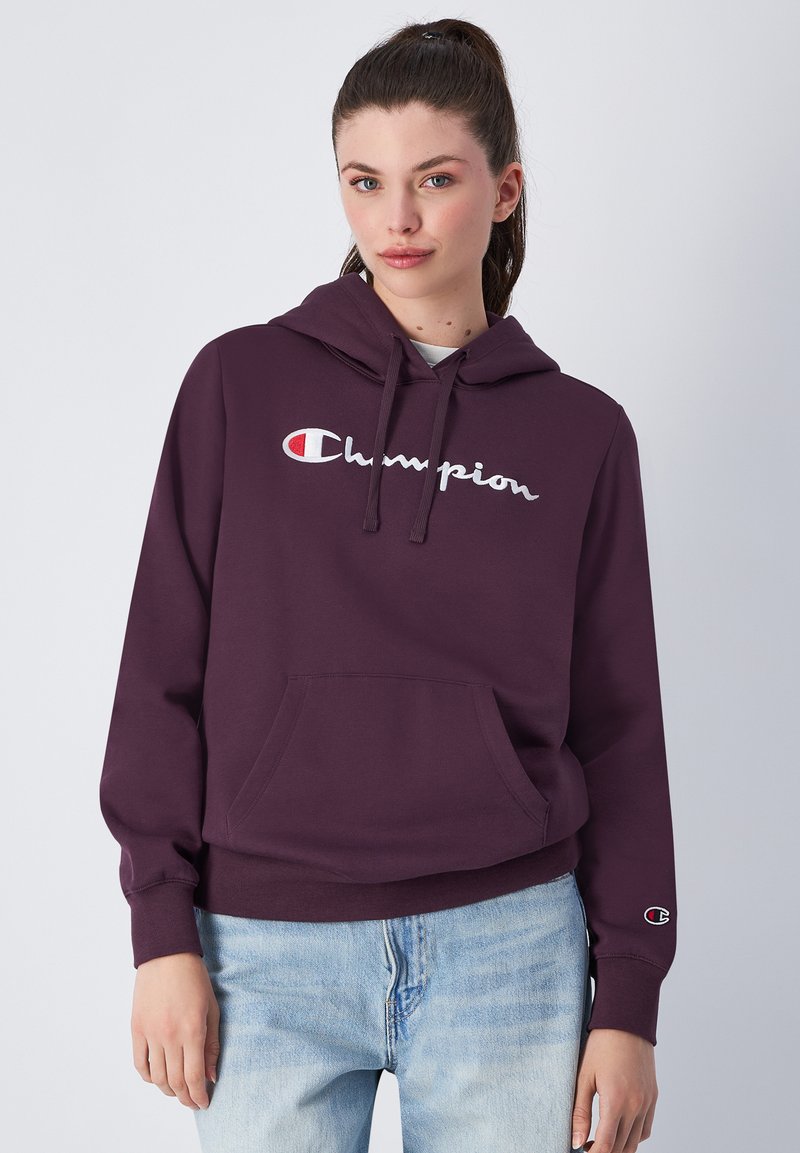 Champion ICONS - Jersey con capucha - dark purple