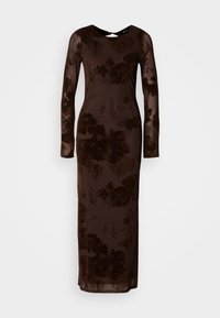OPEN BACK DRESS - Robe de soirée - dark brown