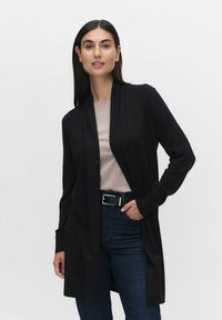 NELL LONG CARDIGAN - Kofta - black