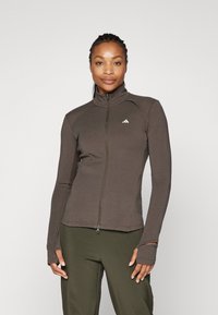 adidas Performance TRAINING COVER-UP - Træningsjakke - shadow olive