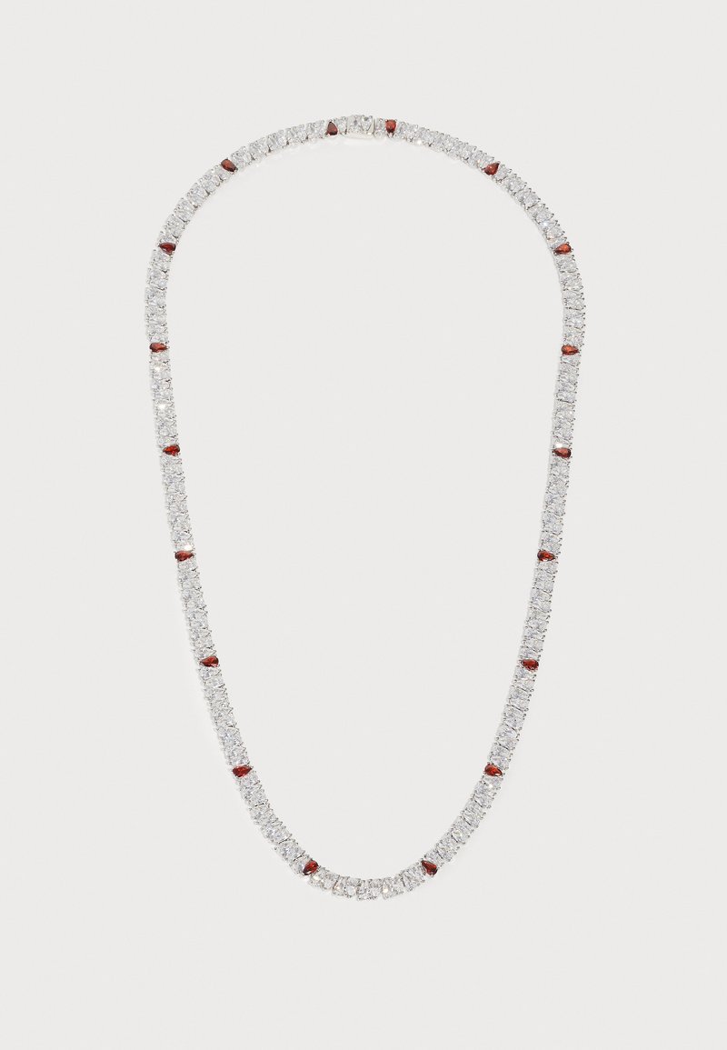Hatton Labs DROP CHAIN UNISEX - Necklace - white/blood