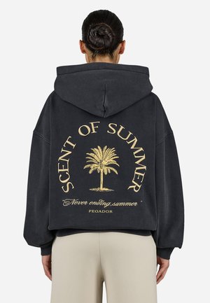 Pegador LURIN OVERSIZED HOODIE - Sweatshirt - vintage black