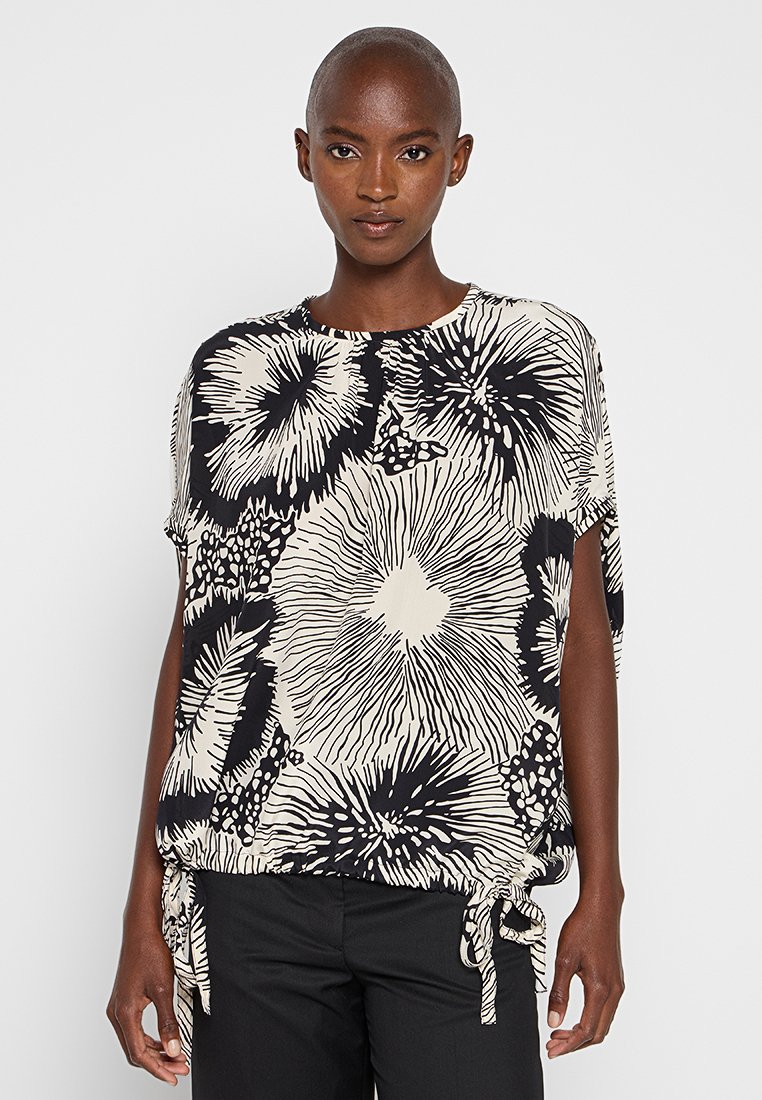 ASPESI Blouse zwart ASPESI Blouse zwart