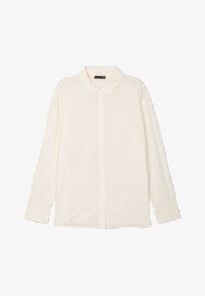 Breal, LANGE ÄRMEL - Button-down blouse - ecru