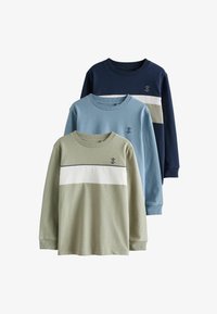 Unselected, green blue navy