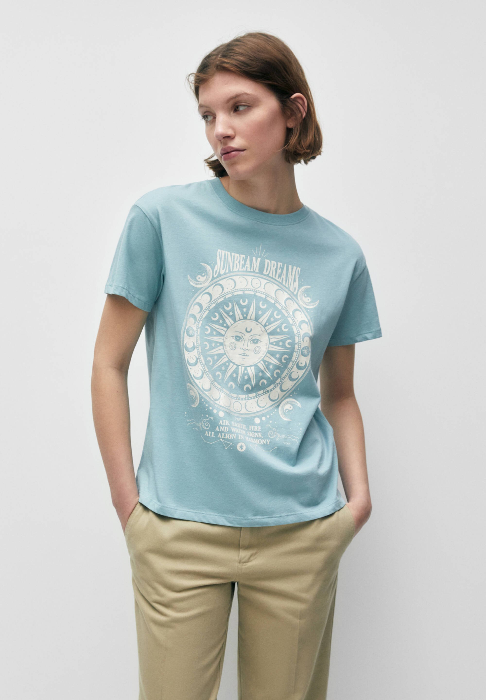 TheJoggConcept JCSimona - T-shirt con stampa - off whe