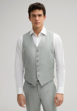 Suit waistcoat - graugrün